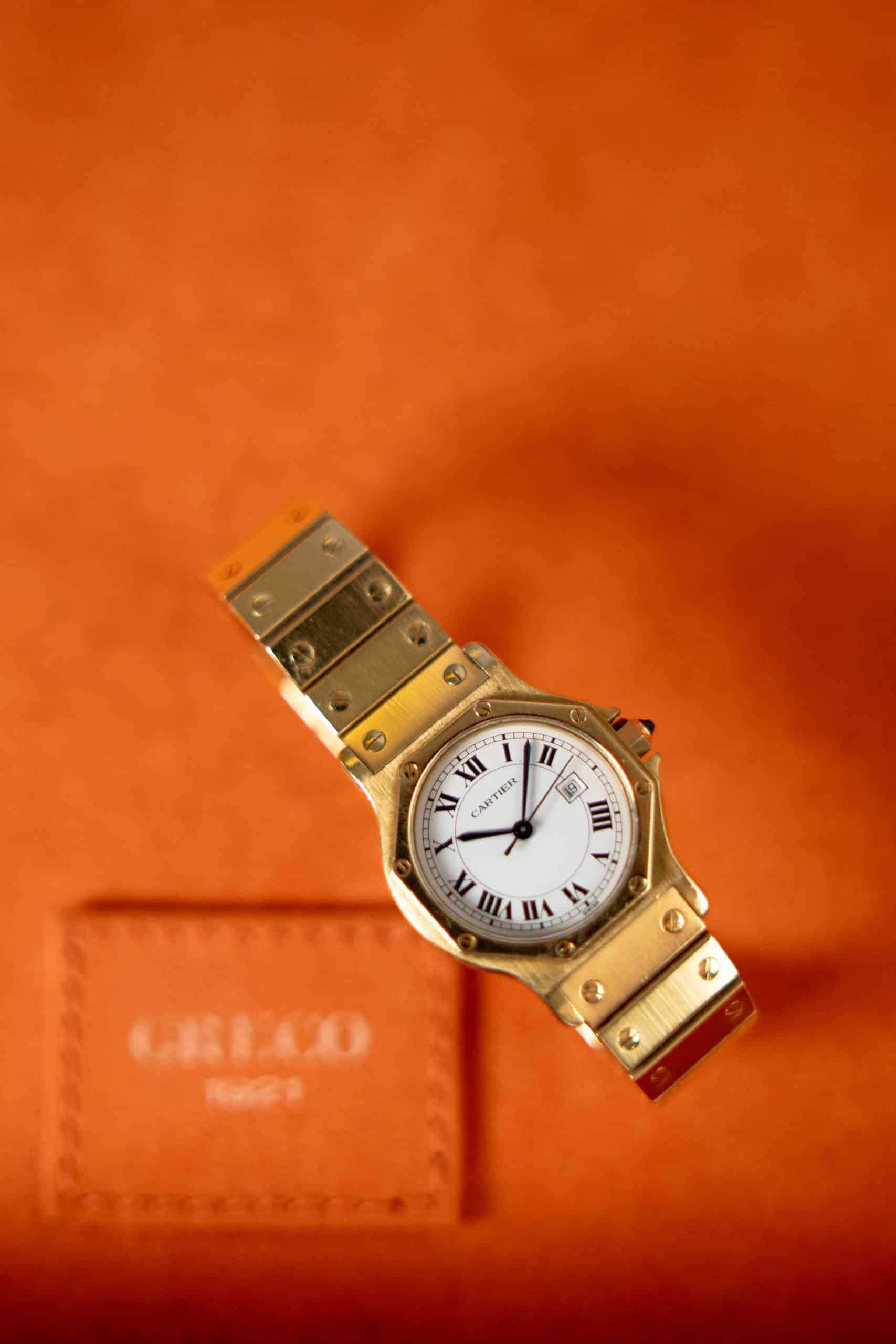 Cartier santos ottagonale