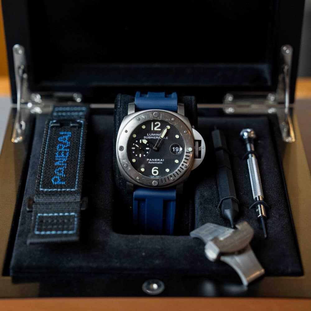 Panerai Submersible titanio
