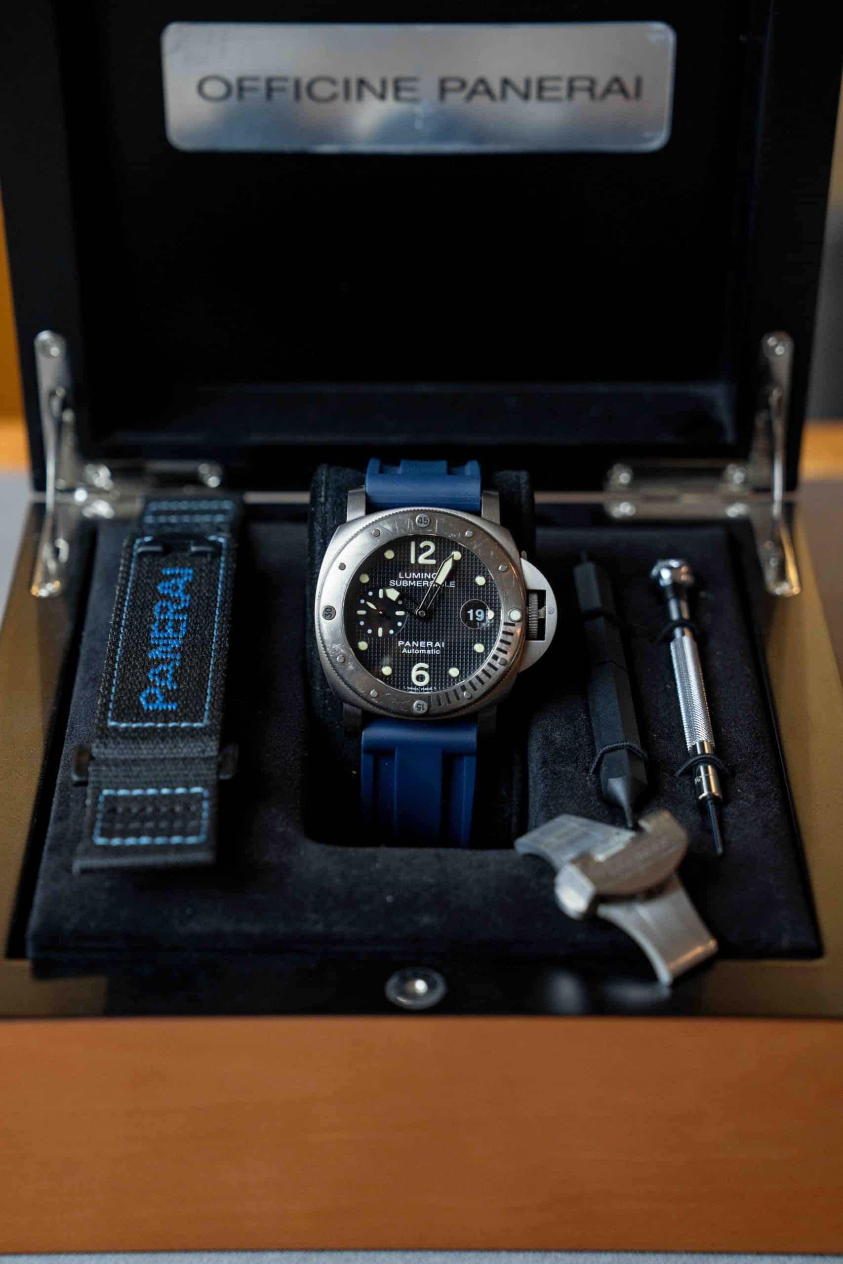 Panerai Submersible titanio